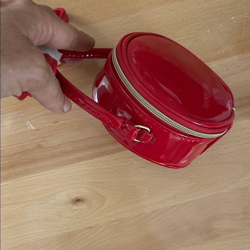 Marc Jacobs Glossy Red Mini Bag - Picture 3 of 4
